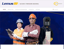 Tablet Screenshot of guanteslemus.com